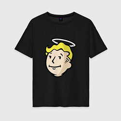 Женская футболка оверсайз Holly vault boy