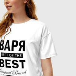 Футболка оверсайз женская Варя best of the best, цвет: белый — фото 2