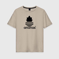 Женская футболка оверсайз Ananas - Adidas