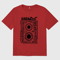 Женская футболка оверсайз DNB Cassette