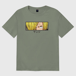 Футболка оверсайз женская Санджи, цвет: авокадо