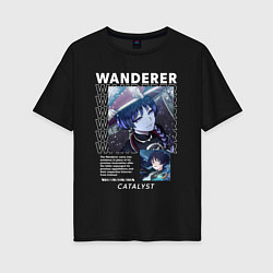 Женская футболка оверсайз Wanderer Странник