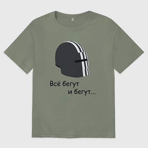 Женская футболка оверсайз EFT Killa Run / Авокадо – фото 1