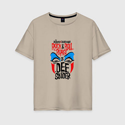 Женская футболка оверсайз Dee Snider