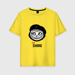 Футболка оверсайз женская Che Shire, цвет: желтый