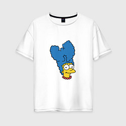 Женская футболка оверсайз Marge Wu-Tang