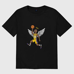 Футболка оверсайз женская Kobe Simpson, цвет: черный