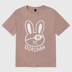 Футболка оверсайз женская Как у Будды из аниме Shuumatsu no Walkure, цвет: пыльно-розовый