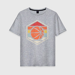 Женская футболка оверсайз Basket Baller