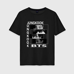 Женская футболка оверсайз Чонгук BTS JungKook