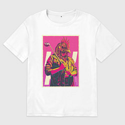 Футболка оверсайз женская Dangerous Jacket, цвет: белый