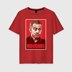 Женская футболка оверсайз Mourinho