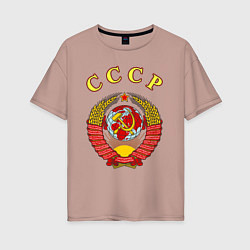 Женская футболка оверсайз CCCР Пролетарии