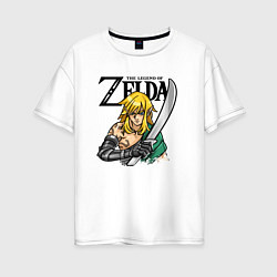 Женская футболка оверсайз The Legend of Zelda - Tears of the Kingdom