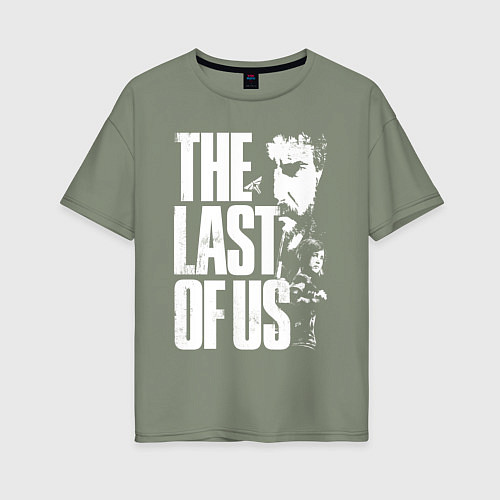Женская футболка оверсайз The last of us game / Авокадо – фото 1