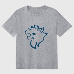 Женская футболка оверсайз Логотип Sitrak