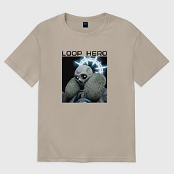 Женская футболка оверсайз Лич - Loop Hero