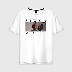 Женская футболка оверсайз Sigma Male