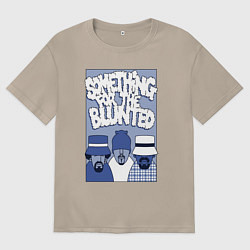 Футболка оверсайз женская Cypress hill - blunted, цвет: миндальный