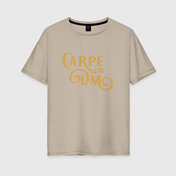Женская футболка оверсайз Carpe DM