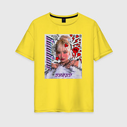 Женская футболка оверсайз Ningning - Aespa