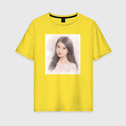 Женская футболка оверсайз Милая АйЮ - IU