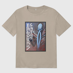 Женская футболка оверсайз Baldurs Gate 3 Иллитид