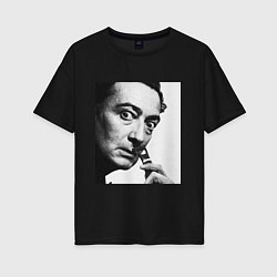 Женская футболка оверсайз Salvador Dali