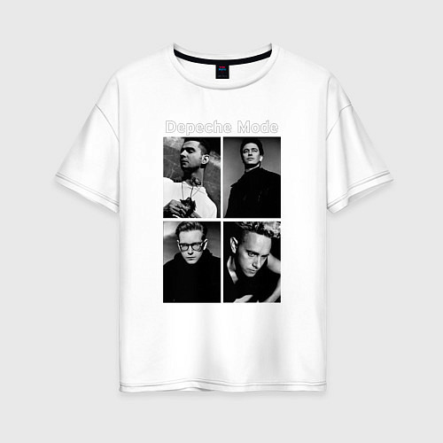 Женская футболка оверсайз Depeche Mode Violator 2 / Белый – фото 1