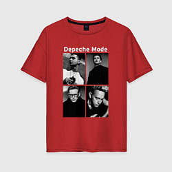 Женская футболка оверсайз Depeche Mode Violator 2