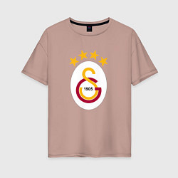 Женская футболка оверсайз Galatasaray fc sport