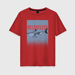 Женская футболка оверсайз Relentless