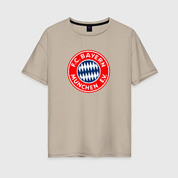 Женская футболка оверсайз Бавария клуб