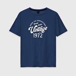 Женская футболка оверсайз 1972 год - выдержанный до совершенства
