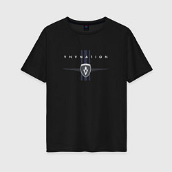 Женская футболка оверсайз VNV Nation - a futurepop band