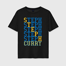 Женская футболка оверсайз Steph Curry