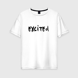 Женская футболка оверсайз Depeche Mode - Excited
