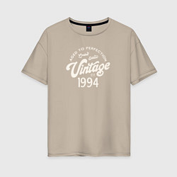 Женская футболка оверсайз 1994 год - выдержанный до совершенства