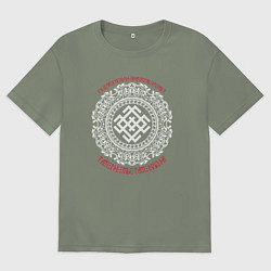 Женская футболка оверсайз Там где мы - там победа