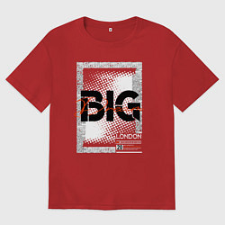 Женская футболка оверсайз Big dream streetwear