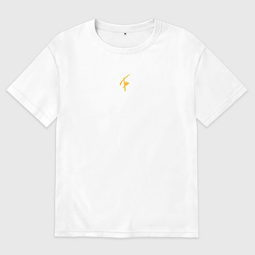 Женская футболка оверсайз Дали Вдали / Белый – фото 1