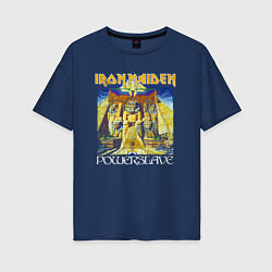 Женская футболка оверсайз Iron Maiden Powerslave