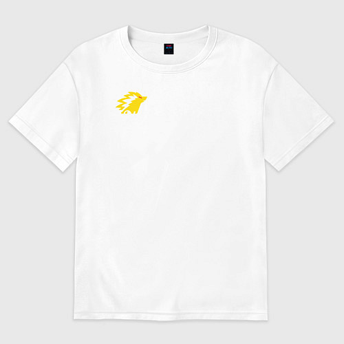 Женская футболка оверсайз ONIC / Белый – фото 1