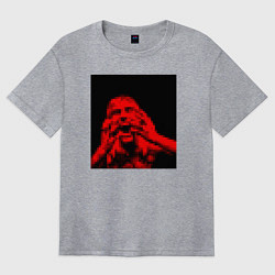 Женская футболка оверсайз Физикал пэйн