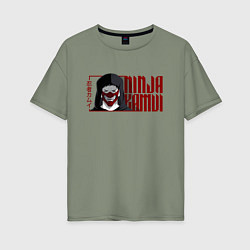 Женская футболка оверсайз Nothing left to lose Kamui