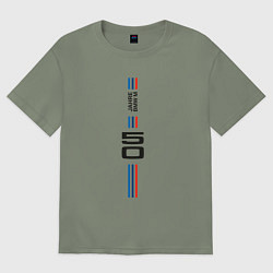 Женская футболка оверсайз BMW 50 year anniversary