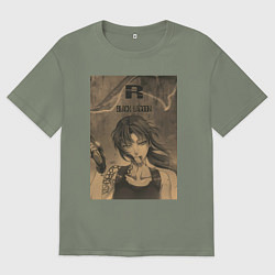 Женская футболка оверсайз Пираты Чёрной лагуны