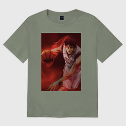 Женская футболка оверсайз Баскетбол Тайга Кагами