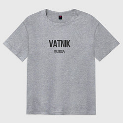Женская футболка оверсайз Vatnik