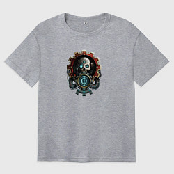 Футболка оверсайз женская Адептус Warhammer, цвет: меланж